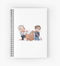 BMSCV Doggo Bath Spiral Notebook