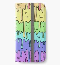 Vinilo o funda para iPhone Pastel Kawaii Melting Rainbow Design