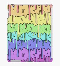 Pastel Kawaii Melting Rainbow Design iPad Case/Skin