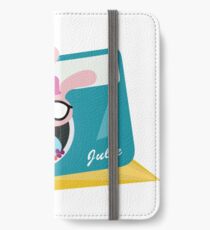 Julie Personalised Tee iPhone Wallet/Case/Skin