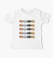 Australian Shepherd Puppies all 4 colors Baby T-Shirt