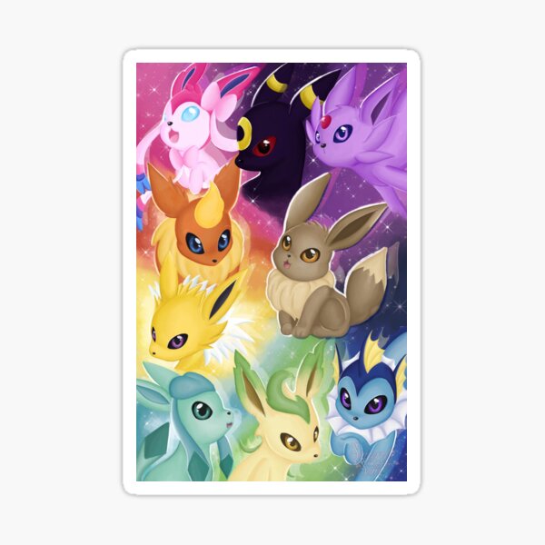 eevee evolutions merch