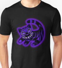 Der Panther König Lila Unisex T-Shirt