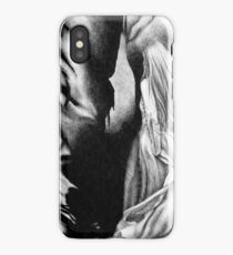 Dragonstone, 2018, 50-70 cm, graphite crayon on paper iPhone Case