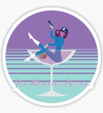 The Martini Police Sticker