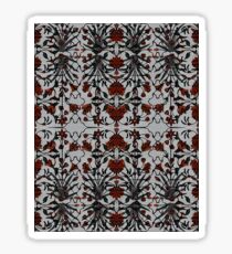 560. Taj Mahal Flowers (brush ornament) Mix 1 (P 51) Sticker