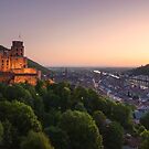 Heidelberg Evening by Michael Breitung