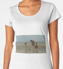 Children of the Sea - Jozef Israëls Women's Premium T-Shirt