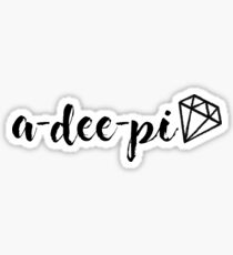 adpi calligraphy Sticker