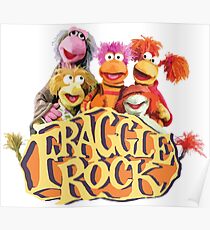 Fraggle Rock Fraggles 80s Muppets Poster