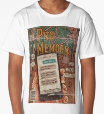 Pro Memoria - Ghost Comic Series Long T-Shirt