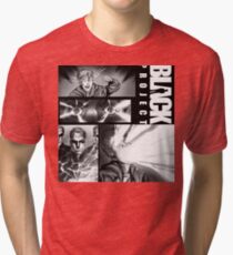 BLACK PROJECT PANEL ATTACK! Tri-blend T-Shirt