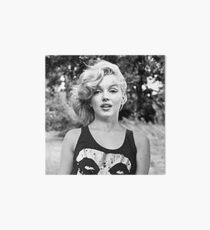 Marilyn Monroe Punk Rock Music Misfits Art Board