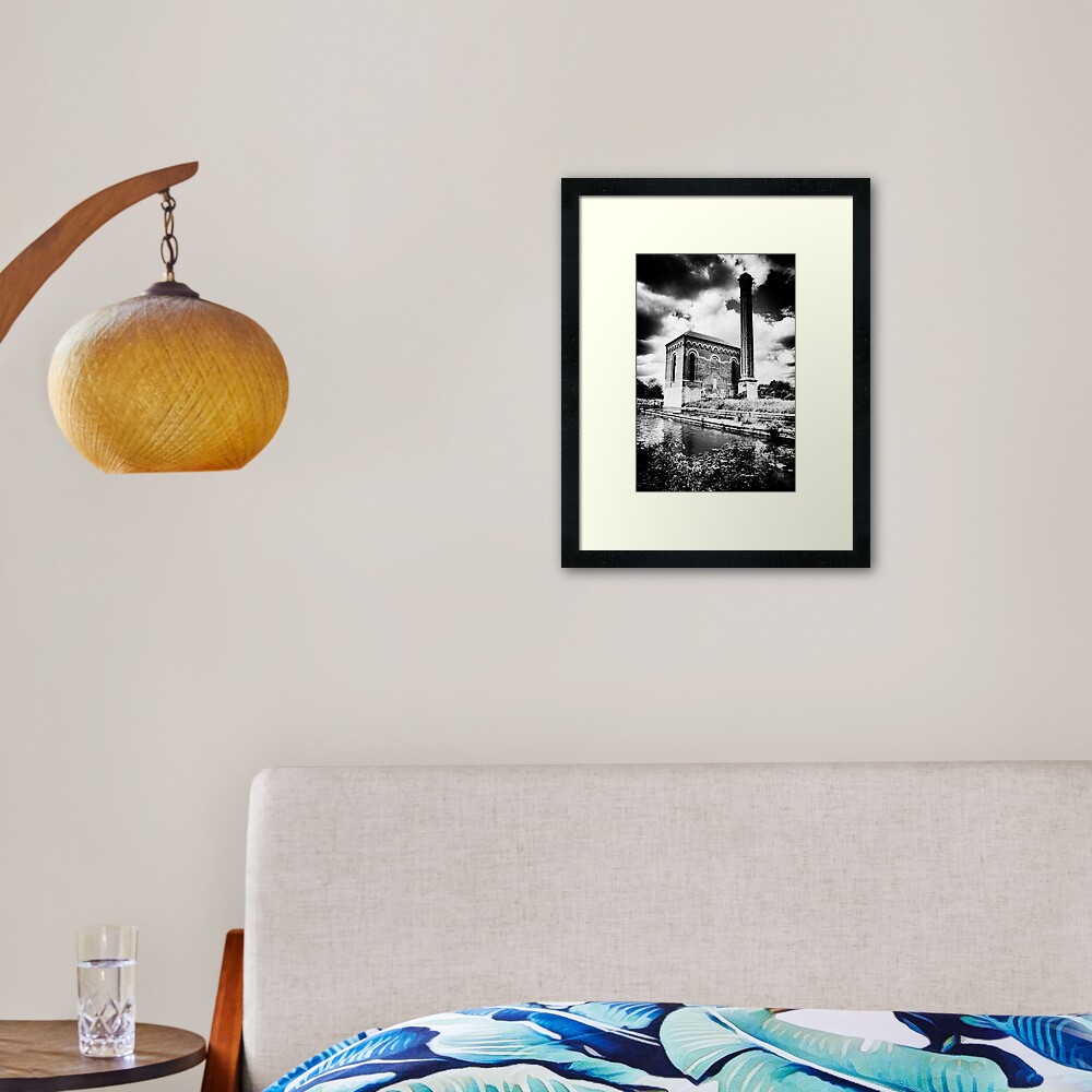 The Pump House Framed Art Print