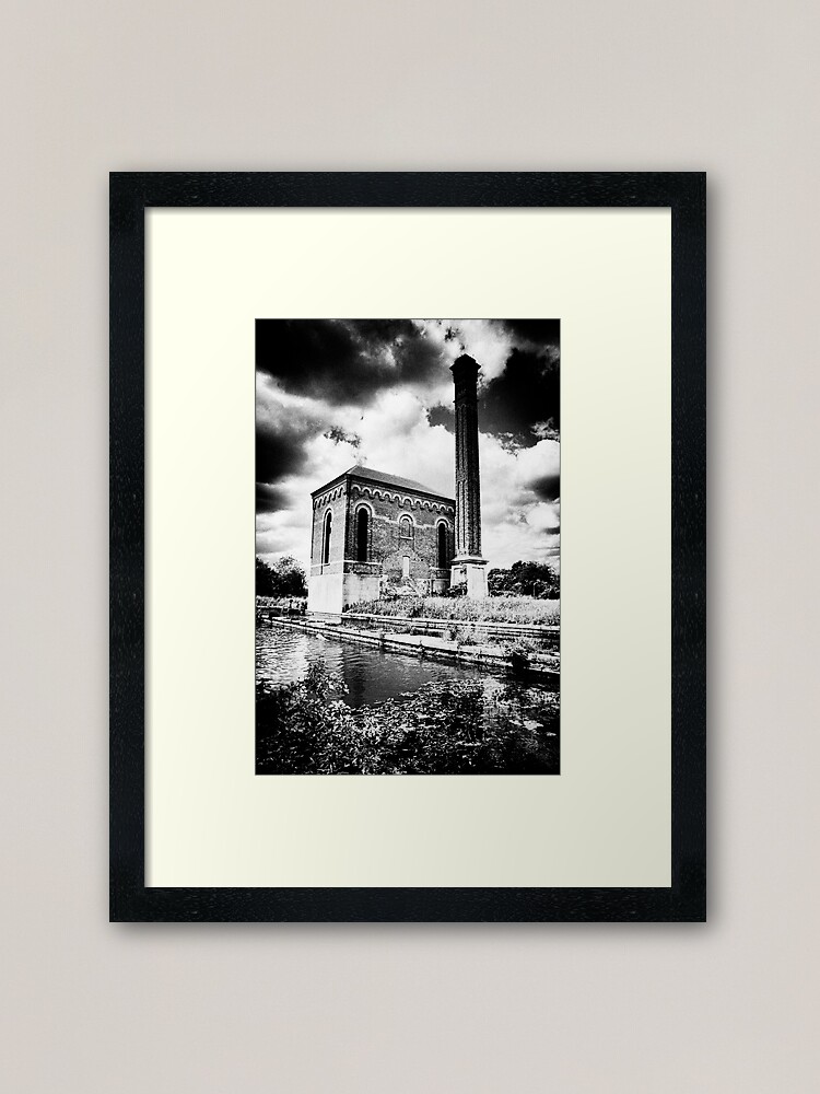 Alternate view of The Pump House Framed Art Print