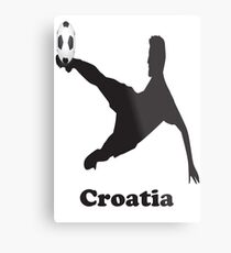 Croatia Soccer Metal Print