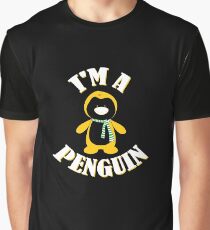 I'm a Penguin in the Winter Snow antarctic gift Graphic T-Shirt
