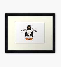 Send Noots!! Framed Print