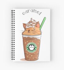 Caramel CATpuccino Spiral Notebook