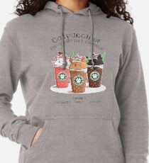 Catpuccino! Für einen perfekten Morgen! Leichter Hoodie