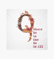QAnon Storm The Great Awakening WWG1WGA by Scralandore Scarf