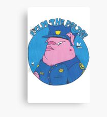 film the police Canvas Print