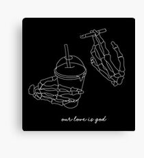 Our Love is God | Julia Olive Design Canvas Print
