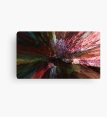Abstract colorful explosion rocks nature energy illustration Canvas Print