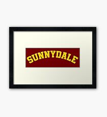 Sunnydale Framed Print