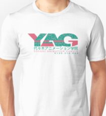 YAG - YOYOGI ANIMATION GAKUIN - Rockman Dash Version Logo with AESTHETIC Unisex T-Shirt