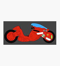 Shotaro Kaneda's Bike - Akira Photographic Print