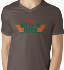 To the Choppa!! Men's V-Neck T-Shirt