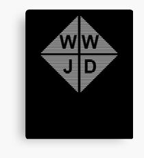 WWJD Canvas Print