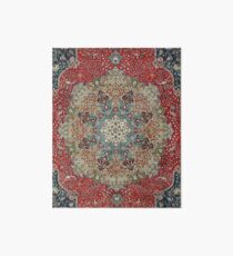 Vintage Antique Persian Carpet Art Board