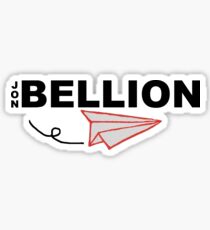 Jon Bellion Paper Plane Sticker