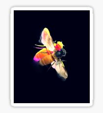 abeille noire Sticker