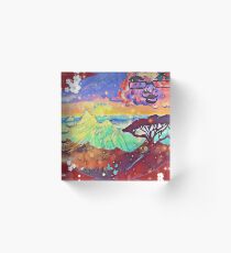 Mother Nature Acrylic Block