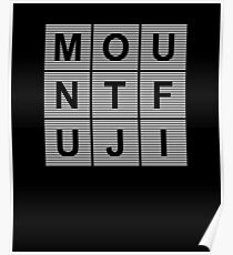 Mount Fuji Poster