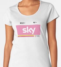 Team Sky Giro d'Italia Celebration T-Shirt Pink jersey 2018 cycling T Shirt Women's Premium T-Shirt