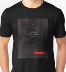 Pablo Picasso Quotes - Literary Quotes - Book Lover Gifts - Typewriter Quotes Unisex T-Shirt