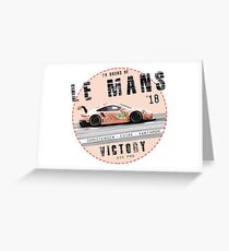24H 2018 - GTE Pro Greeting Card