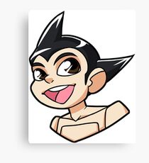 Astro Boy Bust Canvas Print