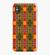 Red and Green Christmas Pattern iPhone Case