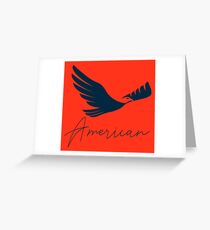American Eagle Greeting Card