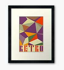 RETRO Framed Print