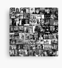 Stunning! HRH Princess of Wales Pro Photo Montage Collectors Edition No 1 BW Canvas Print
