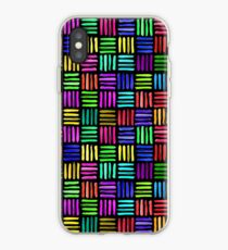 brush stroke pattern iPhone-Hülle & Cover