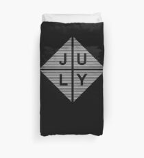 Born In July - Birthday Shirt Duvet Cover