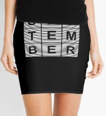 Born In September - Birthday Shirt Mini Skirt