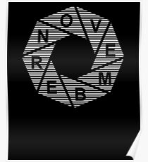 Born In November - Birthday Shirt Poster